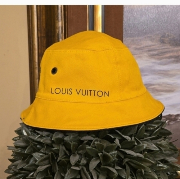 Louis Vuitton Yellow Bucket Hat